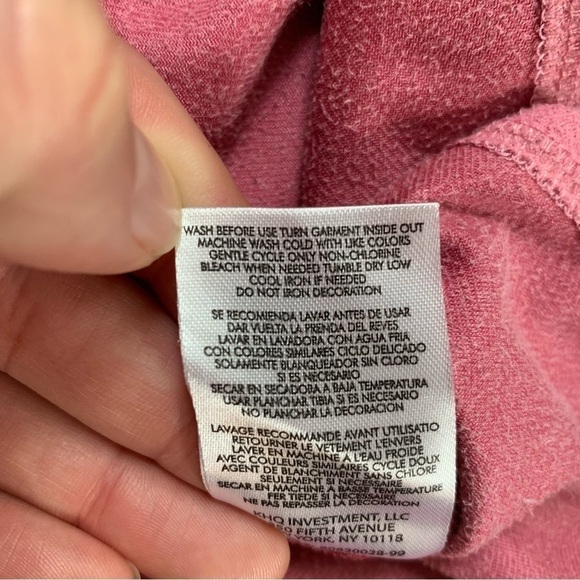 Juicy Couture Gray and Pink Dress w/ Faux Suede Circle Skirt Size 5 - Picture 6 of 7